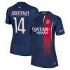 Paris Saint-Germain 2023-24 Juan Bernat 14 Hjemme - Dame Fotballdrakt